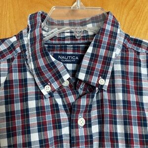 Nautica Like New Button Down Shirt Excellent
